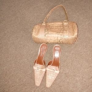 Couture Donald J Pliner Leather Shoulder Bag